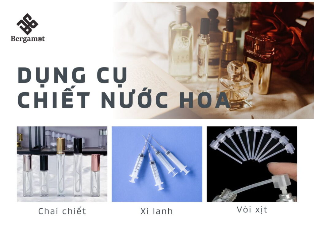 Dụng cụ chiết nước hoa