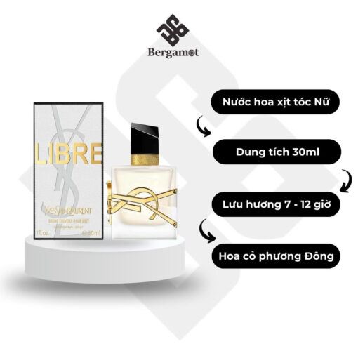 Nước hoa xịt tóc YSL Libre Brume Cheveux 30ml