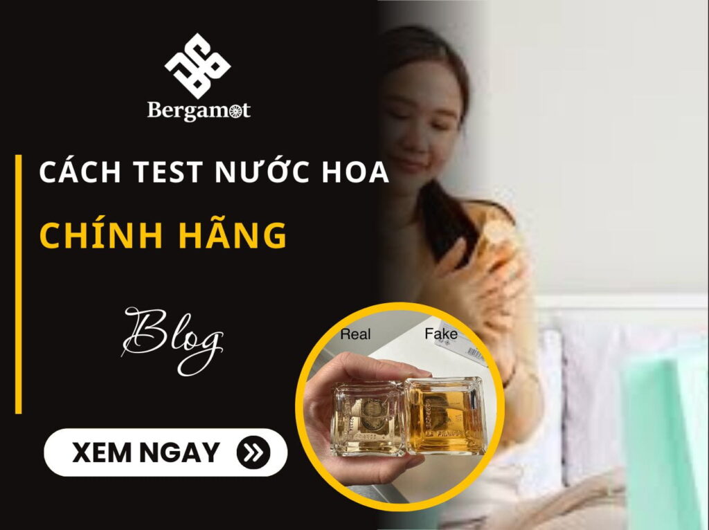 Cách test nước hoa chính hãng