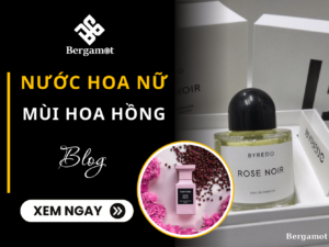 Nước hoa nữ mùi hoa hồng