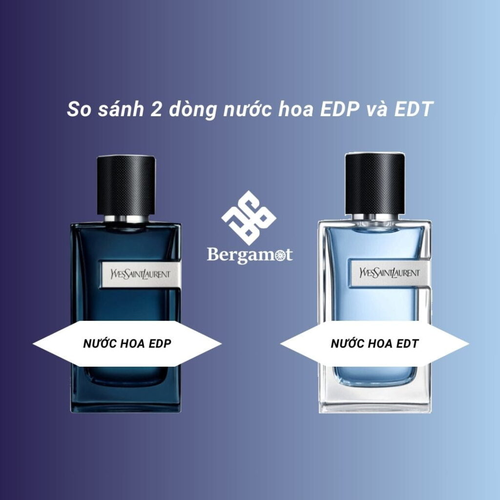 nước hoa edp và edt​